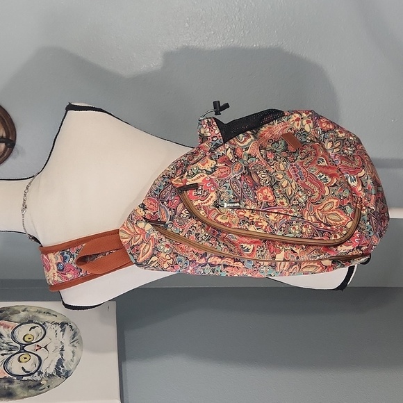 Baosha Paisley Gypsy Pattern Crossbody Shoulder Bag - Picture 6 of 6